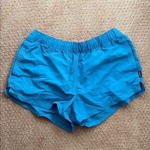 Patagonia Blue Athletic Shorts Lightweight Quick-Dry